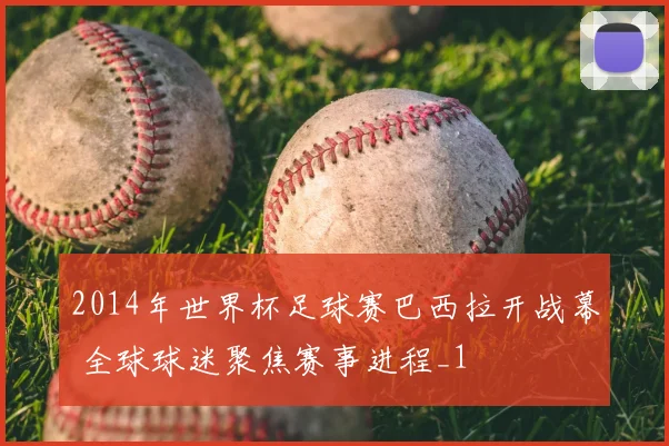 2014年世界杯足球赛巴西拉开战幕 全球球迷聚焦赛事进程_1