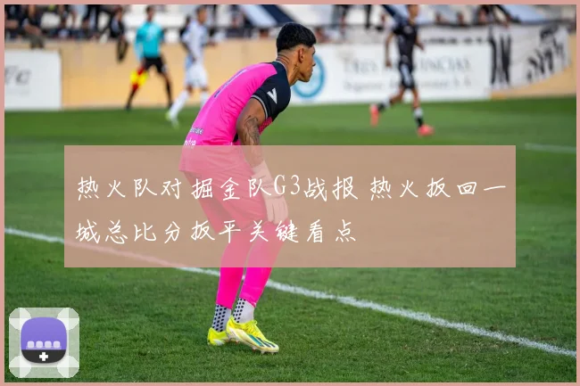 热火队对掘金队G3战报 热火扳回一城总比分扳平关键看点